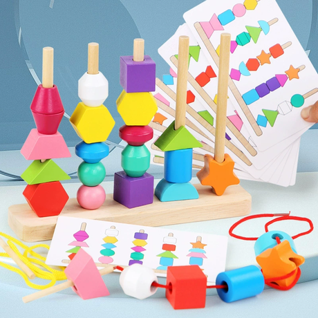 Montessori Geometric Stacker Edutoy® (One Set)