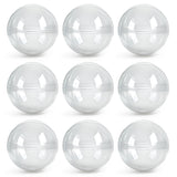 Capsule Vending Machine Clear Capsules Empty 14 pcs 3 inch - Clear Container Claw Machine Refills Gumball Machine Capsules - Large Easter Eggs Plastic Time Capsule Pinata Stuffers DIY Craft Supplies
