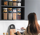 Transparent Kitchen Food Storage Container Set