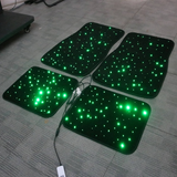 Baby’s Breath Fiber Optic Car Foot Mat