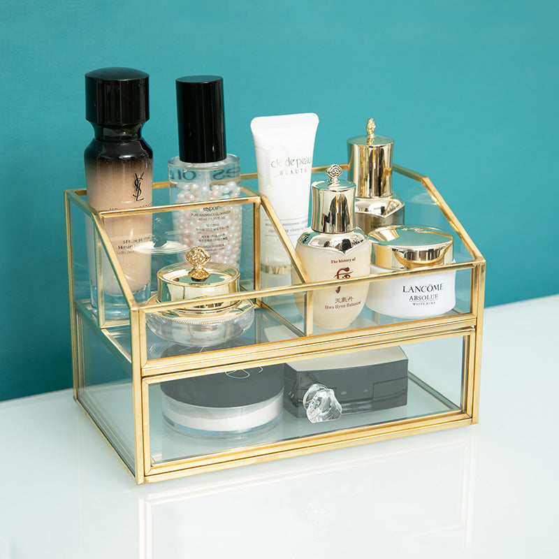 Transparent Makeup Organizer Box for Nail Products