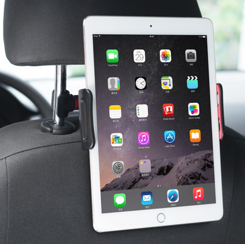 Car Phone Holder with 360° Rotating Backseat Support