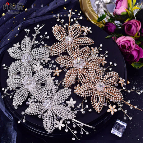 Handmade Floral Hair Accessory for Brides HP252