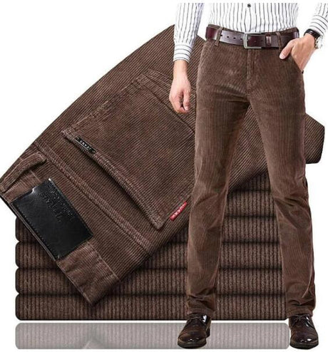 AKRAMAN™ Men's Classic Corduroy Jeans (One Piece)