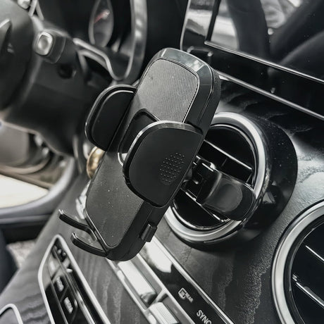 szyuchen Car Cell Phone Holder Mount for Mini Cooper Countryman Paceman Clubman JCW S R52 R53 R56 R55 R60 F56 F55 F60 R58 F57 All4 CD Accessories Round Air Vent Cellphone Mobile Stand
