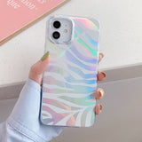 Double-Sided Laminating Laser Zebra and Leopard Print