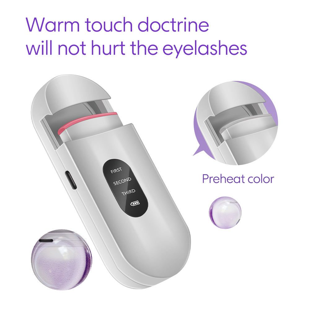 Portable Electric Heated Eyelash Curler (Smart Design)