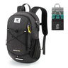 SKYSPER Foldable Small Backpack – 20L Lightweight Hiking Daypack with Chest Belt Packable Travel Rucksack for Women Men