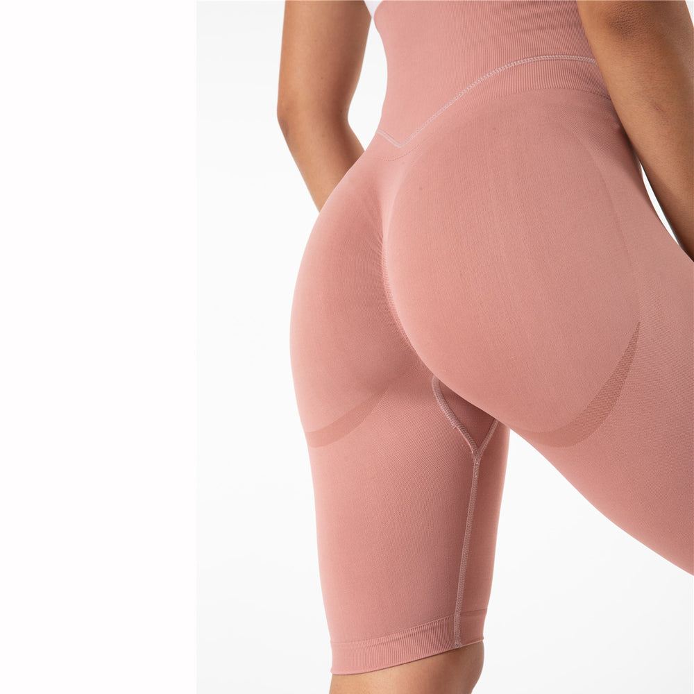 High Waist Seamless Yoga Shorts for Women Fitness