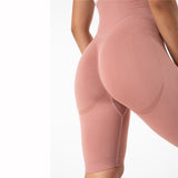 High Waist Seamless Yoga Shorts for Women Fitness
