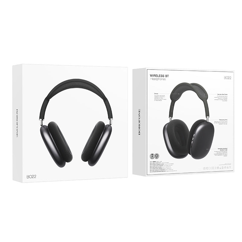 BOROFONE BO22 Bluetooth Headphones - Wireless & Foldable