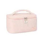 Travel Size Waterproof PU Cosmetic Bag Set and Organizer