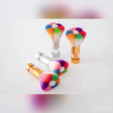 Colorful Nail Cleaning and Makeup Brush Set (1pc)