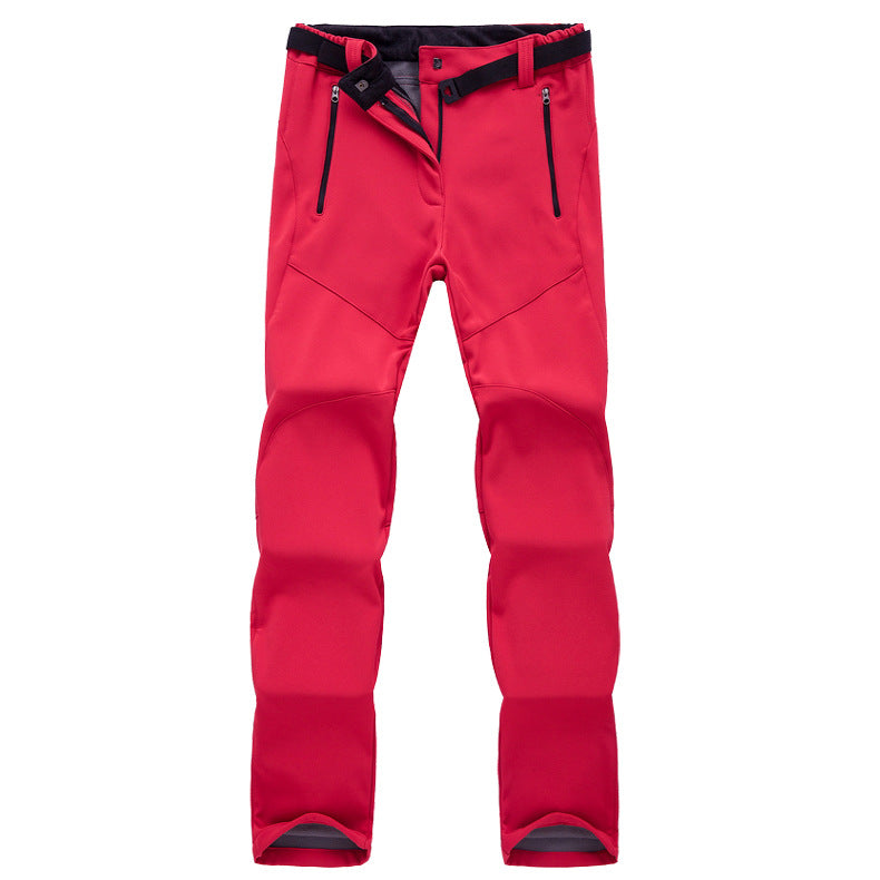 Men's Windproof Waterproof Softshell Hiking Pants