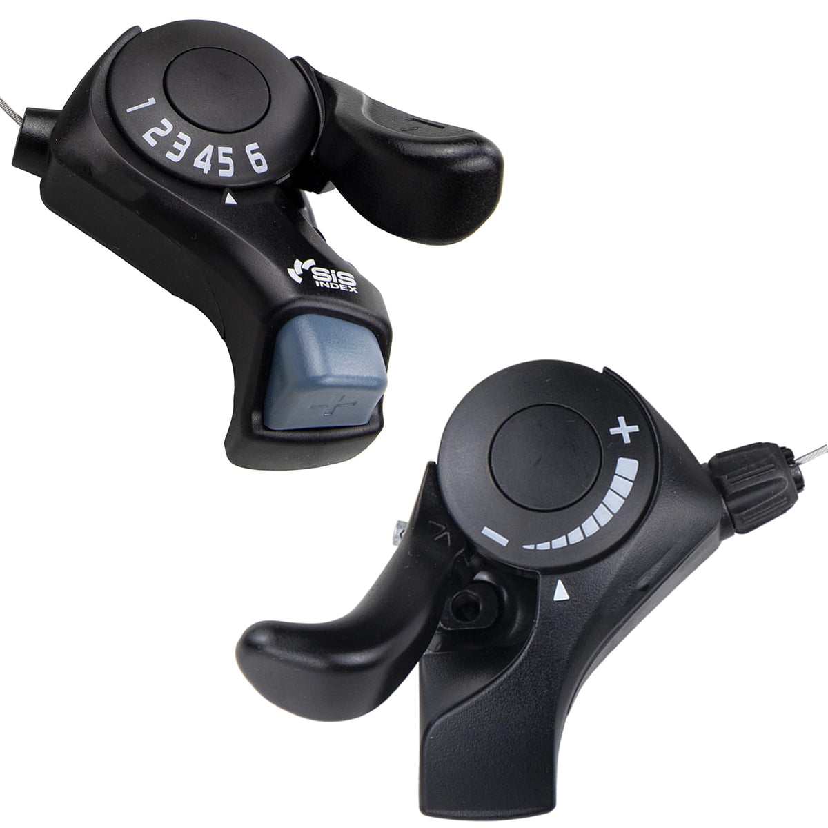 MAKELEN Thumb Shift Lever SL-TX30 18 Speed-Right 6 Speed Left 3 Speed (No SIS) Thump Grip Gear Bike Shift Lever for Mountain Bicycle
