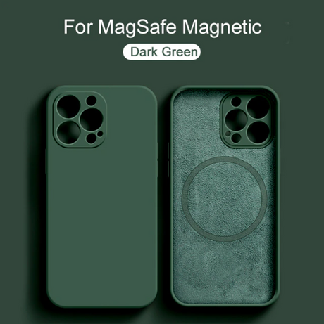 Magnetic Liquid Silicone Case For iPhones - Atlantic Shopping Mall