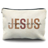 Likjad christian makeup bagjesus cosmetic bagchristian gifts for womenChristian pencil pouch bible bag Christian Gift bagsbible accessories womenbible bags for women bible pencil pouch