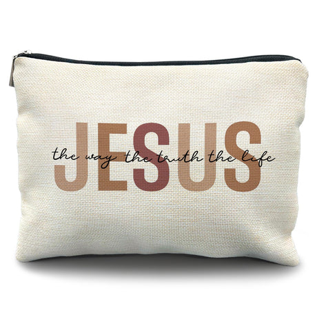 Likjad christian makeup bagjesus cosmetic bagchristian gifts for womenChristian pencil pouch bible bag Christian Gift bagsbible accessories womenbible bags for women bible pencil pouch