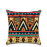 Bohemian Car Seat Cushion and Linen Pillow Cover