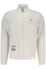 MILITARY ACADEMY MEN'S WHITE ZIP-UP SWEATSHIRT