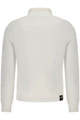 MILITARY ACADEMY MEN'S WHITE ZIP-UP SWEATSHIRT