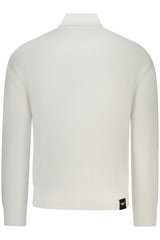 MILITARY ACADEMY MEN'S WHITE ZIP-UP SWEATSHIRT
