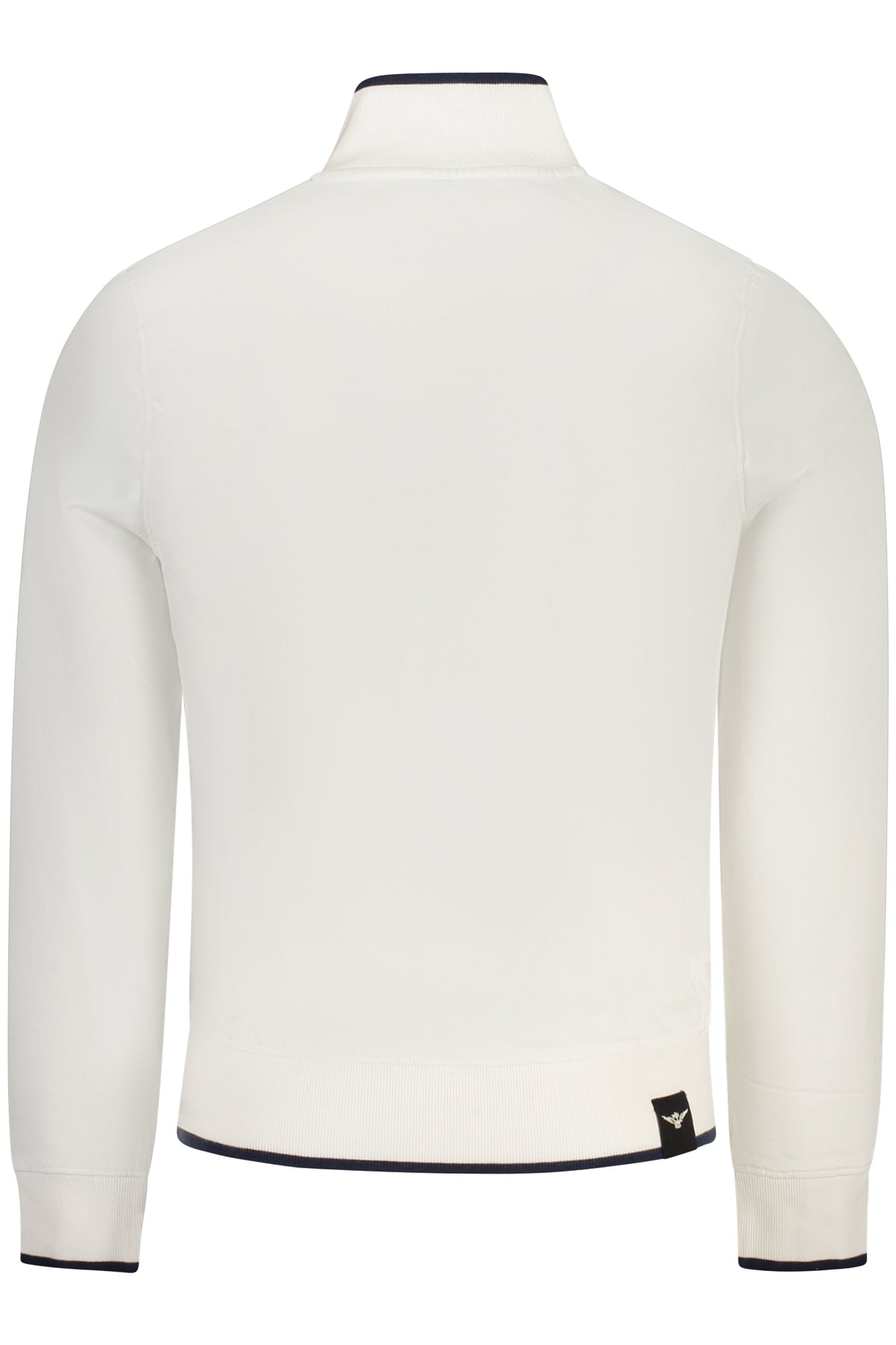 MILITARY ACADEMY MEN'S WHITE ZIP-UP SWEATSHIRT