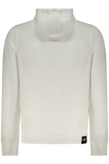 MILITARY ACADEMY MEN'S WHITE ZIP-UP SWEATSHIRT