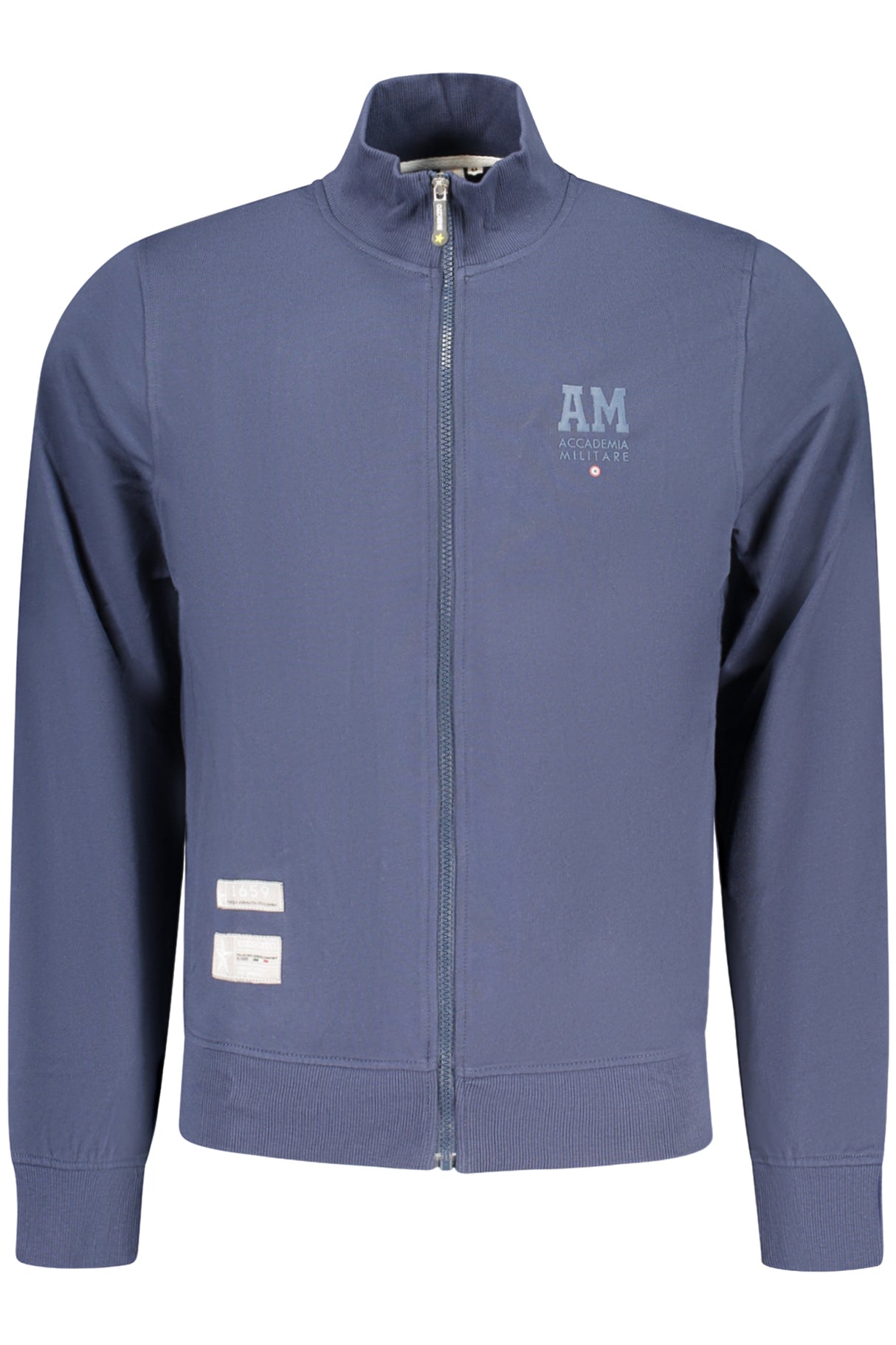 MILITARY ACADEMY MEN'S BLUE ZIP-UP SWEATSHIRT