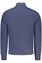 MILITARY ACADEMY MEN'S BLUE ZIP-UP SWEATSHIRT