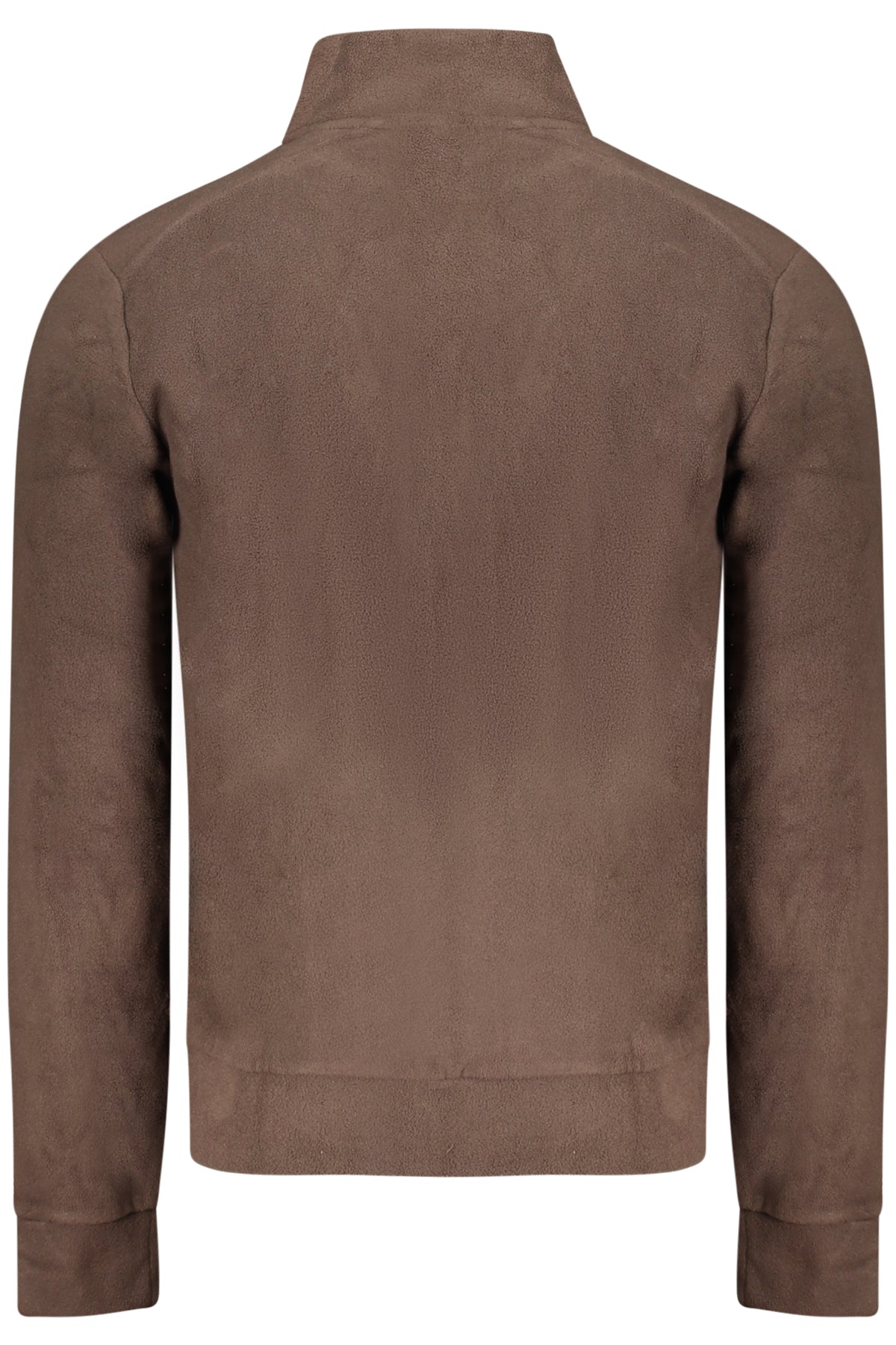 MILITARY ACADEMY MEN'S BROWN ZIP-UP SWEATSHIRT