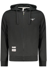 MILITARY ACADEMY MEN'S BLACK ZIP-UP SWEATSHIRT