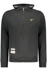 MILITARY ACADEMY MEN'S BLACK ZIP-UP SWEATSHIRT