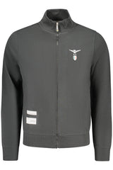MILITARY ACADEMY MEN'S BLACK ZIP-UP SWEATSHIRT