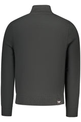 MILITARY ACADEMY MEN'S BLACK ZIP-UP SWEATSHIRT