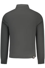 MILITARY ACADEMY MEN'S BLACK ZIP-UP SWEATSHIRT