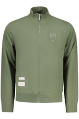 MILITARY ACADEMY MEN'S GREEN ZIP-UP SWEATSHIRT