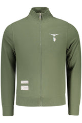 MILITARY ACADEMY MEN'S GREEN ZIP-UP SWEATSHIRT