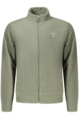 MILITARY ACADEMY MEN'S GREEN ZIP-UP SWEATSHIRT
