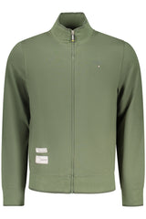 MILITARY ACADEMY MEN'S GREEN ZIP-UP SWEATSHIRT