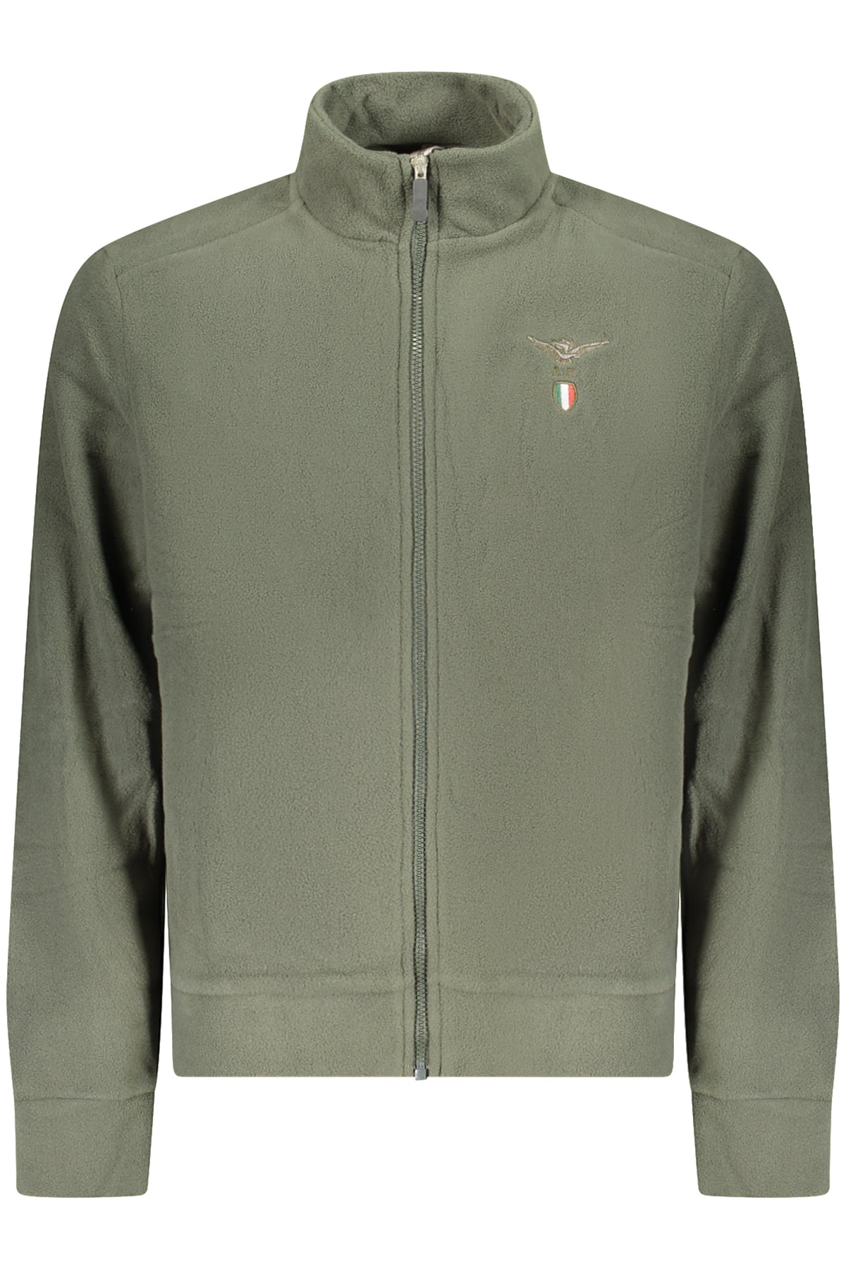 MILITARY ACADEMY MEN'S GREEN ZIP-UP SWEATSHIRT
