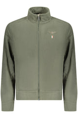 MILITARY ACADEMY MEN'S GREEN ZIP-UP SWEATSHIRT