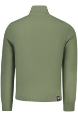 MILITARY ACADEMY MEN'S GREEN ZIP-UP SWEATSHIRT