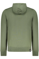 MILITARY ACADEMY MEN'S GREEN ZIP-UP SWEATSHIRT