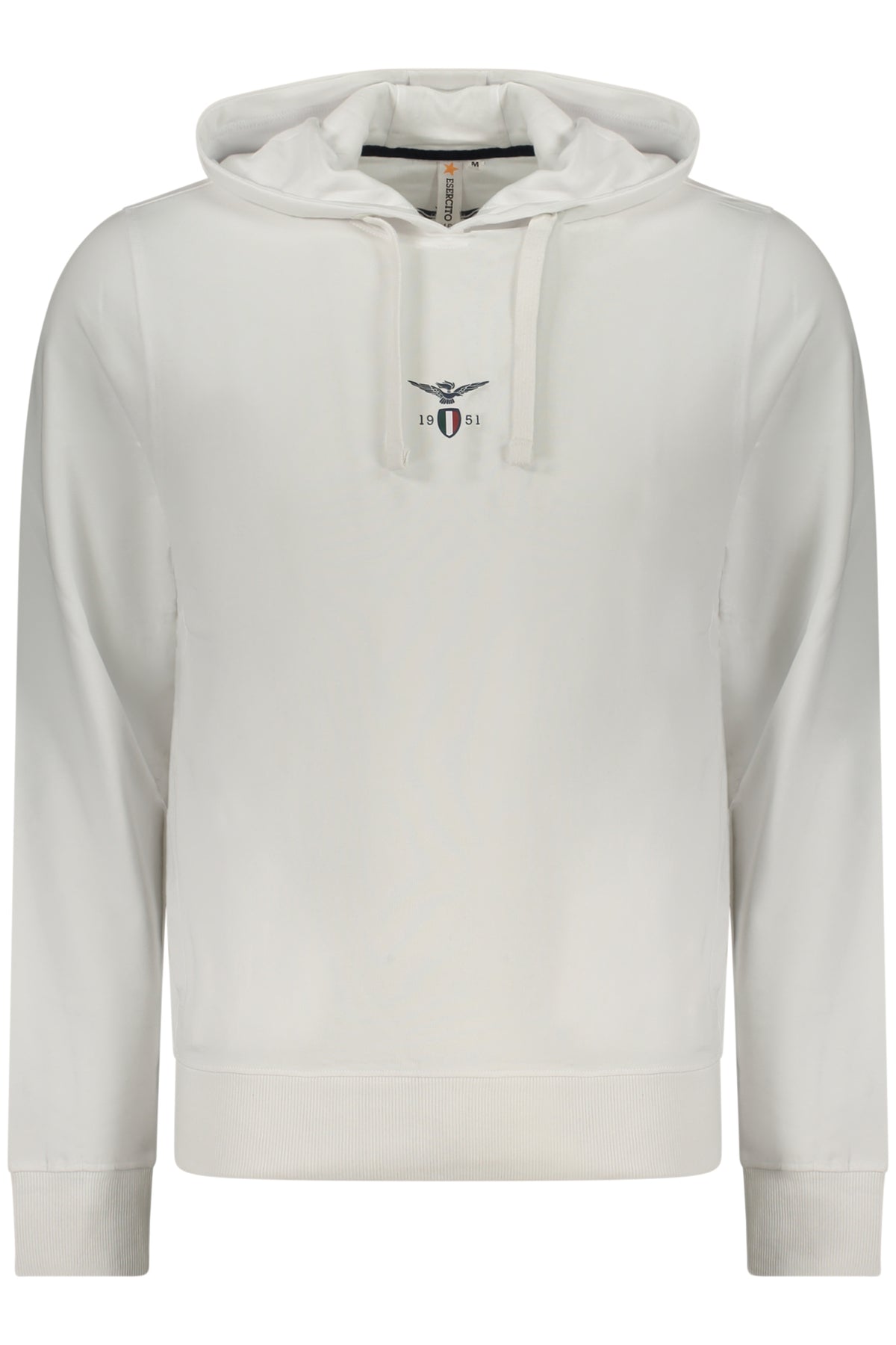 MILITARY ACADEMY MEN'S WHITE ZIP-UP SWEATSHIRT