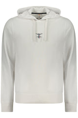 MILITARY ACADEMY MEN'S WHITE ZIP-UP SWEATSHIRT