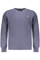 MILITARY ACADEMY MEN'S BLUE ZIP-UP SWEATSHIRT