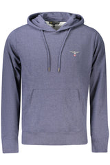 MILITARY ACADEMY MEN'S BLUE ZIP-UP SWEATSHIRT