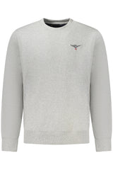 MILITARY ACADEMY MEN'S ZIP-UP SWEATSHIRT, GREY