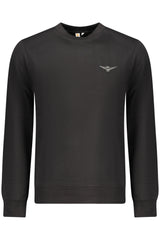 MILITARY ACADEMY MEN'S BLACK ZIP-UP SWEATSHIRT